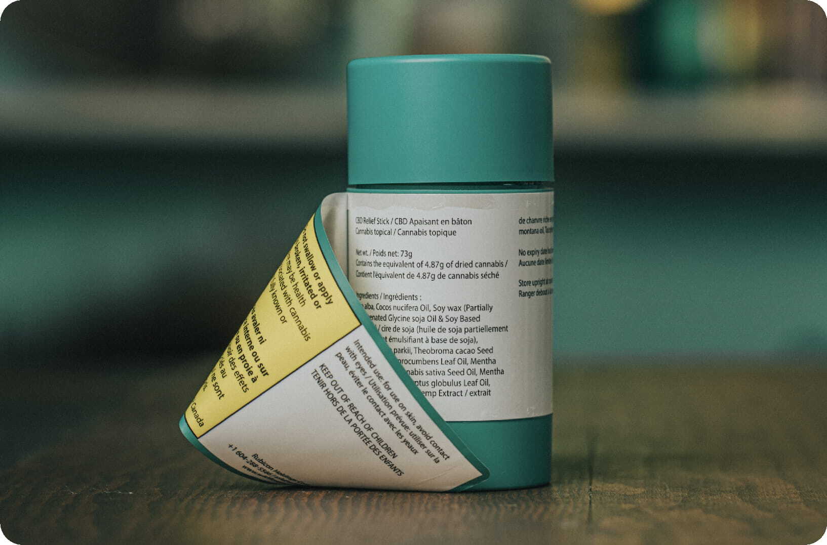 Double Sided Peel Back Label Double Sided Peel Back Label
